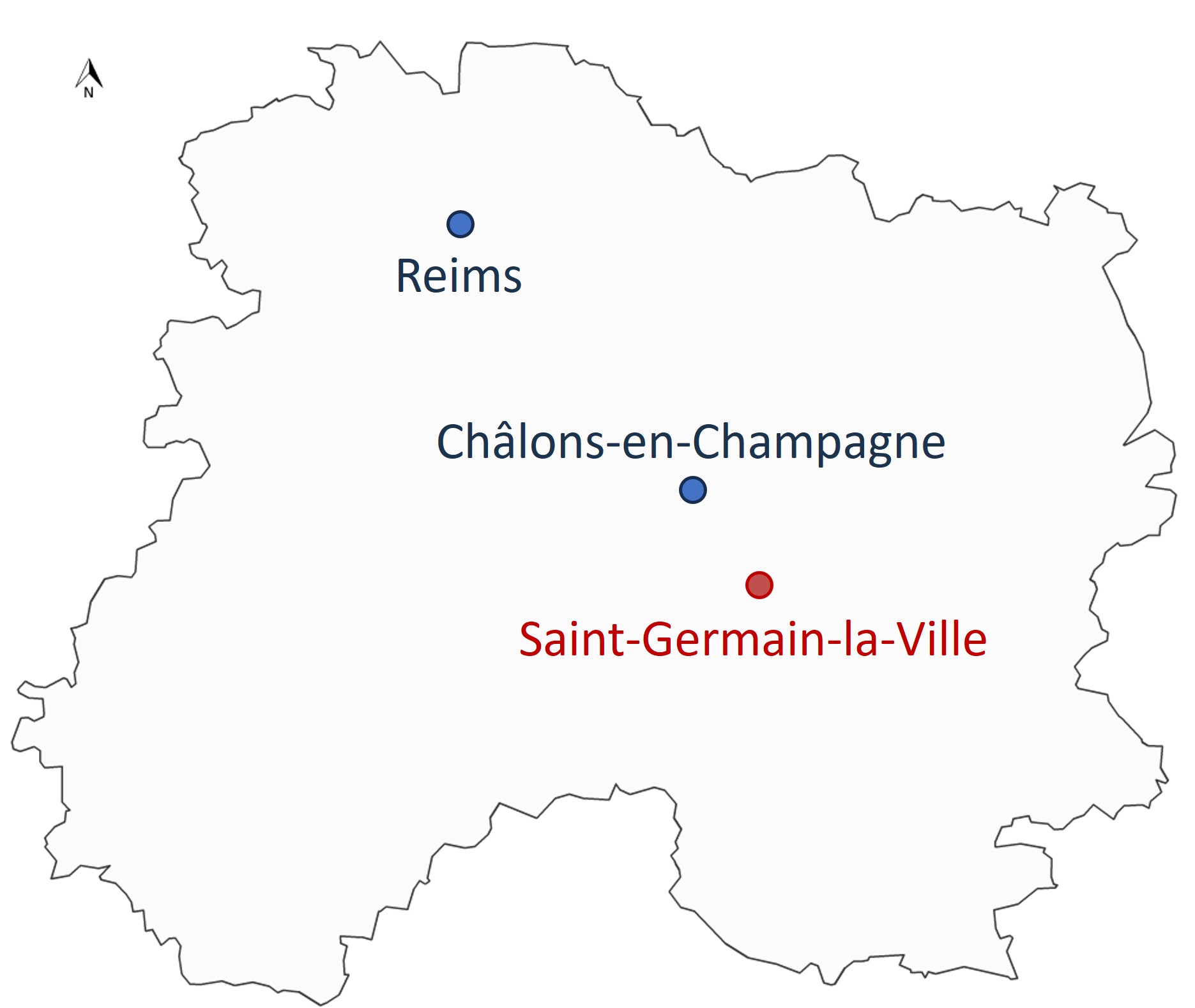 Carte de St Germain